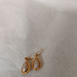 14K Lever back Reversible